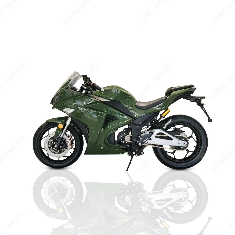 

Xiangyin Brand New 5000W Electric Racing Motorcycle High Power 72V Lithium-Ion 140km/h Max Speed For Off-Road Adventures