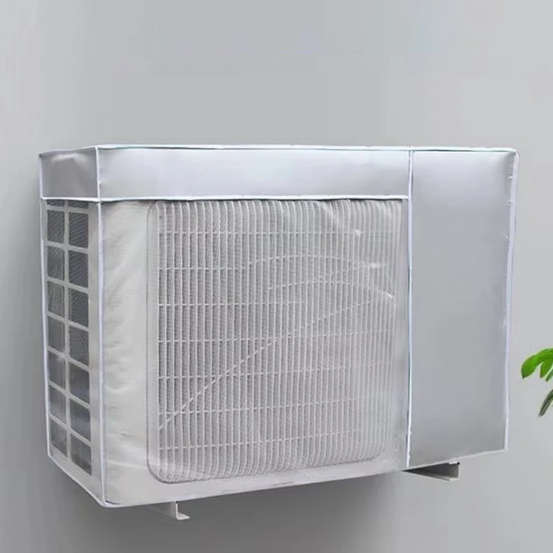 1pc Outdoor Air Conditioning Cover Oxford Waterproof Sun Protect Air Conditioning Main Unit Protective Case Rainproof Dustproof