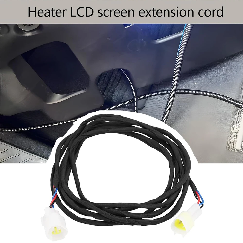 

12V Diesel Heater Lcd Screen Extension Cable For 5kw 2kw 8kw Chinese Diesel Heater 3meter Lcd Screen Extension Cable Replacement