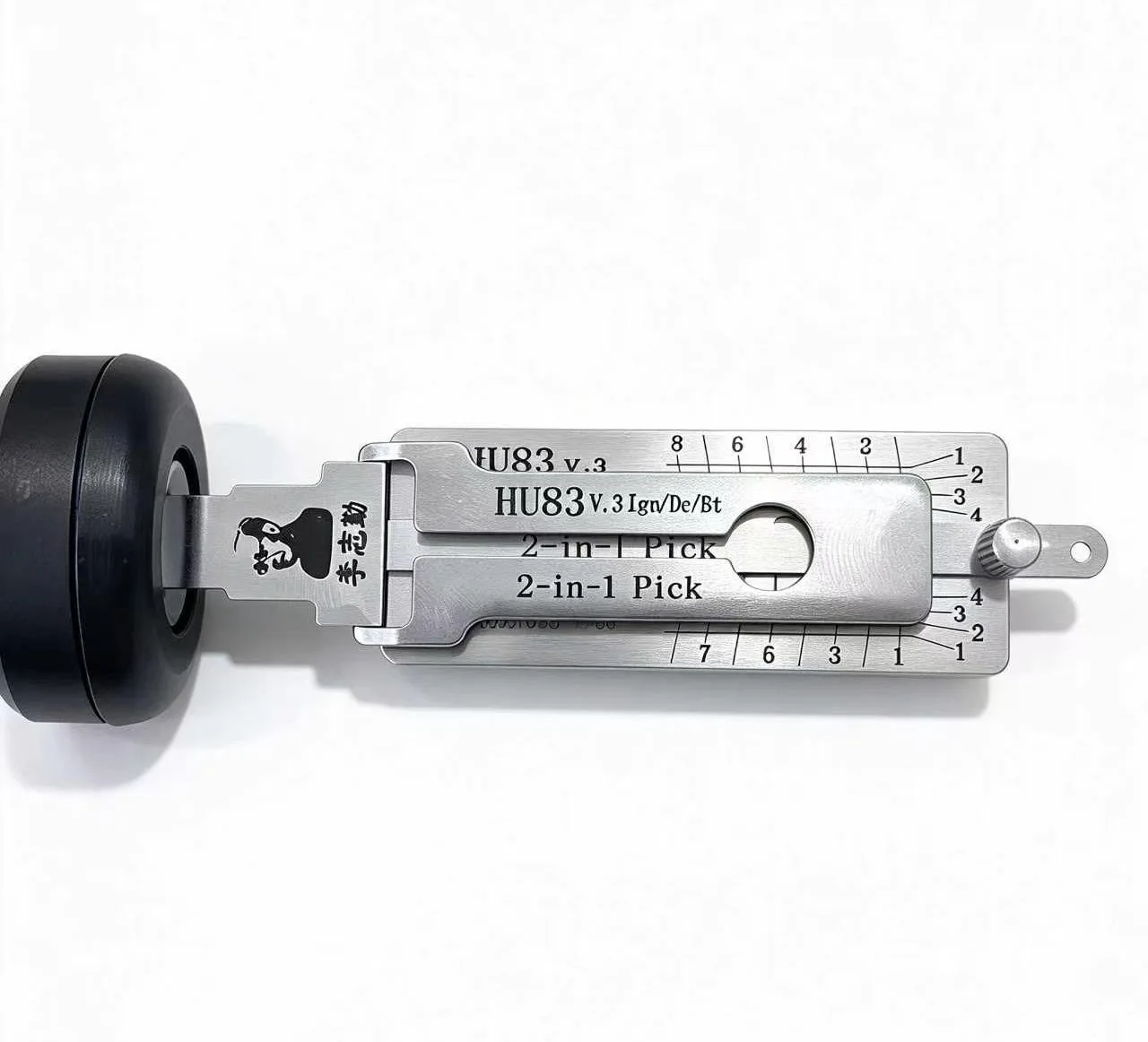 Li's two-in-one HU83 car lock reading gear tool Citroen, logo series CNC key cutting locksmith - view 5