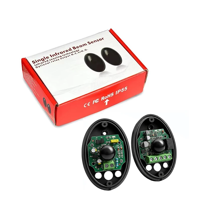 For Gates Doors Windows External Positioning Alarm Single Beam Infrared Radiation Sensor Barrier