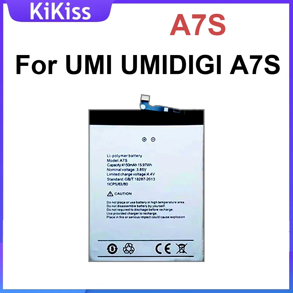 

Быстрая зарядная аккумуляторная батарея для мобильного телефона A7S для Umidigi Umi 4150 мАч