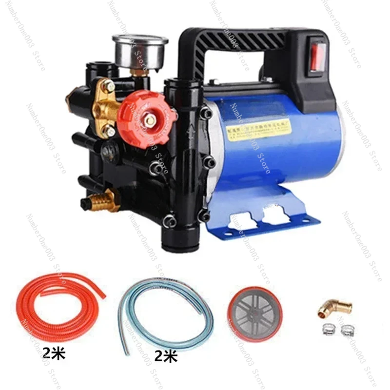 Agricultural Electric High Pressure Pump, Spraying Watering, Car Wash Irrigation, Double Cylinder Piston, 12V, 24V, 48V, 60V, 22