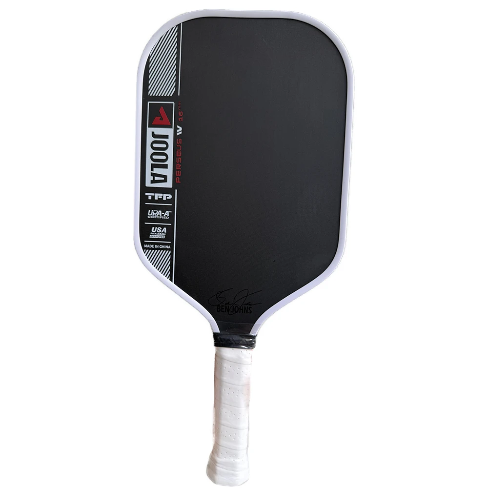 

JOOLA BEN JOHNS PERSEUS PRO IV 16MM Pickleball Paddles T700 Carbon Fiber Increased Power Feel Fully Encased Sweet Spot
