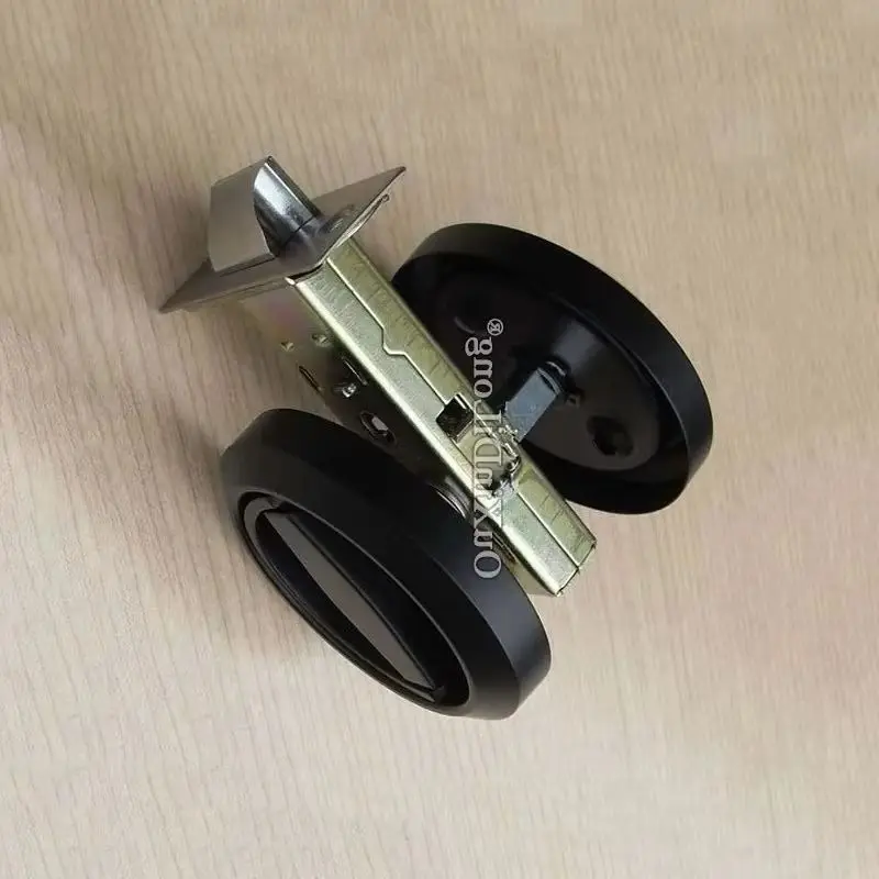 

Brand New 1Piece Stainless Steel Invisible Door Locks Recessed Black Cup Handle Lock Fire Proof Disk Pull Ring Door Locks