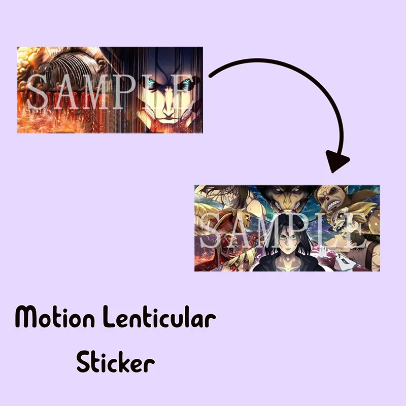 Anime Attack on Titan Eren Car Stickers Waterproof Decal for Luggage,Laptop,Refrigerator Ect. Christmas Gift