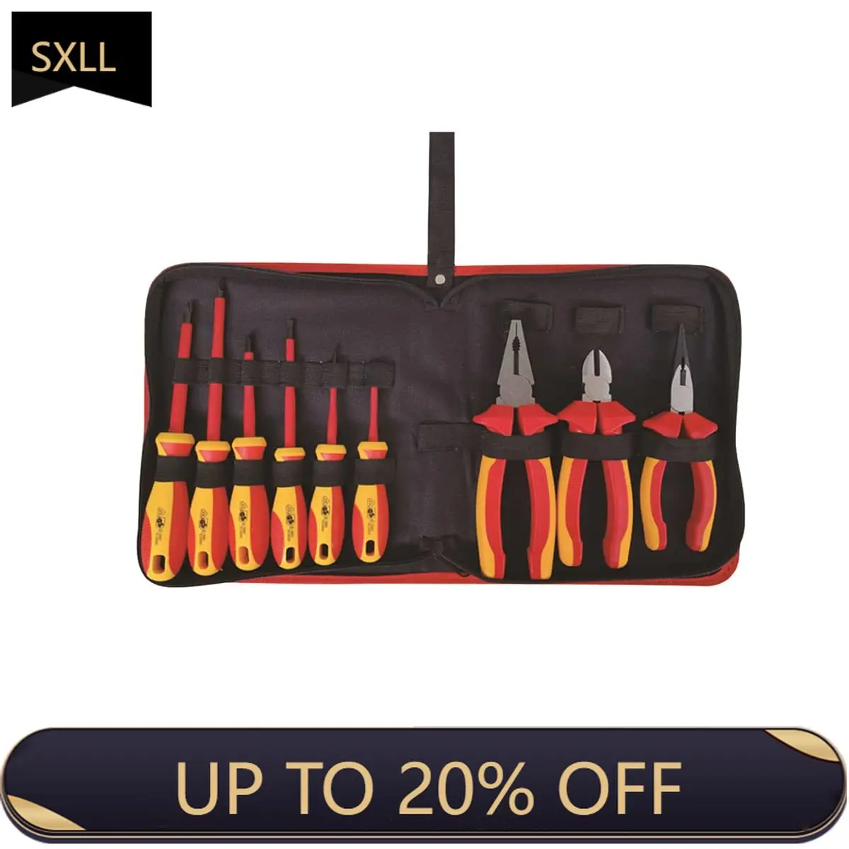 

SXLL Tool set Insulated handle Industrial lightweight tool High hardness Multifunctional tool set