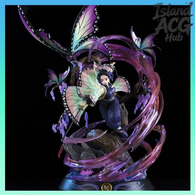 

In Stock Demon Slayer Magic Cube Kochou Shinobu 1/6 Scale Anime Statue GK Figure PVC Collectible Model Toy