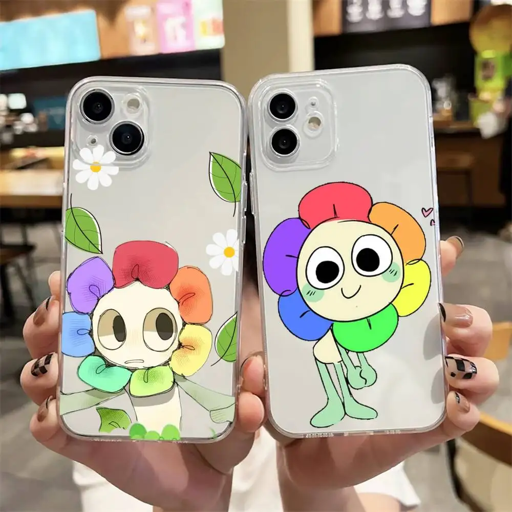 D-Dandy World Phone Case For iPhone17,16,15,14,13,12,11 Plus,Pro Max Soft Transparent Cover