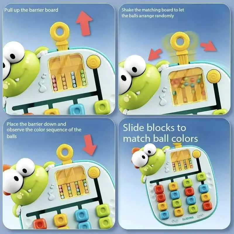 Puzzle Montessori Kids Rolling Maze Educational Hand-eye Coordination Thinking DIY Learning Development Christmas Toys Gift