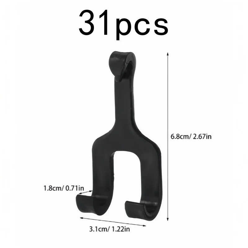 31 pcs Garden Vine Hooks, Sturdy Support for Watermelon, Cantaloupe and Honeydew, Prevent Breakage, Easy to Install