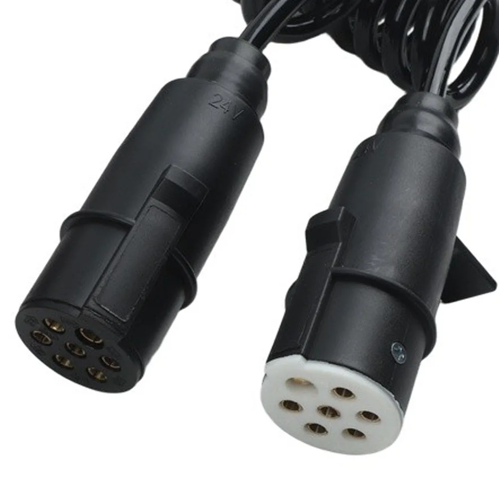 Extended Power Cord Trailer Power Cable For Truck Towing Black Quick Install Trailer Power Cable Trailer Cable