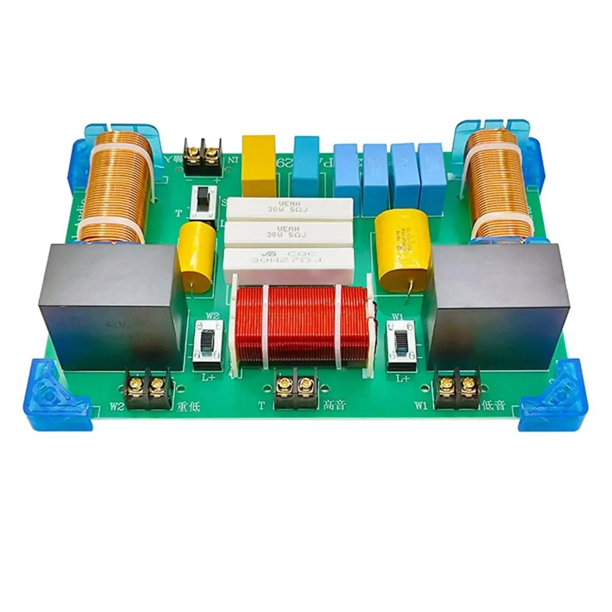 Promotion PA-329 1000W 3 Channel Frequency Divider Treble//Subwoofer Frequency Divider Multi-Stage Adjustable Filter Board