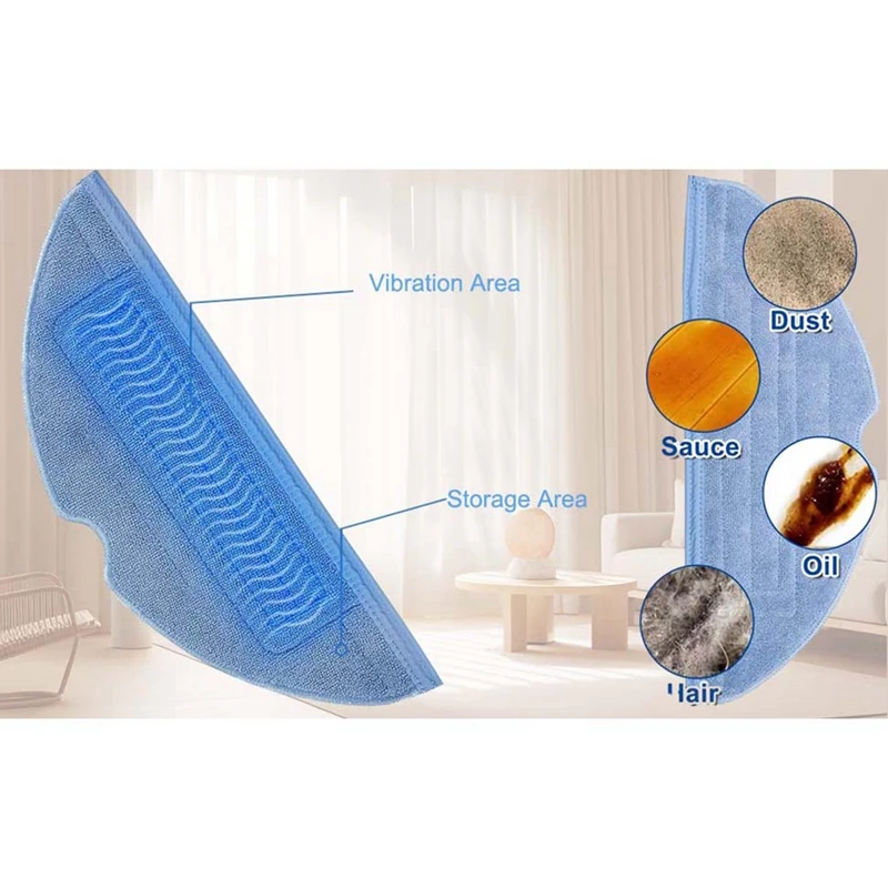 23 SZTUK do Roborock S7 Maxv Ultra S7 Pro Ultra Robot z możliwością mycia próżniowego Główna szczotka boczna Filtr HEPA Nakładka na mopa Części worka na kurz