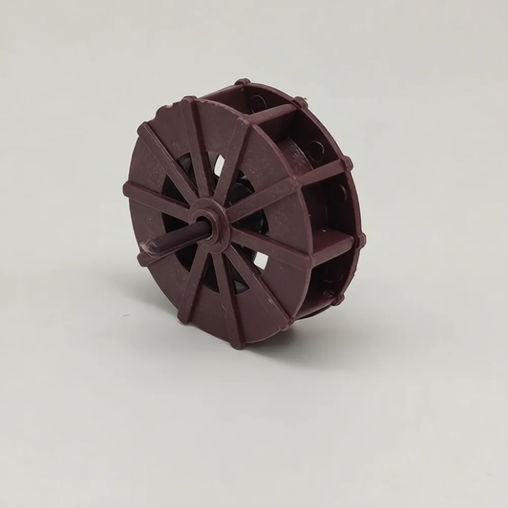 Water Wheel Ornament For Aquarium Decorations Rotating Feng Shui Fountain Accessory Durable Plastic Fish Tank Water Feature