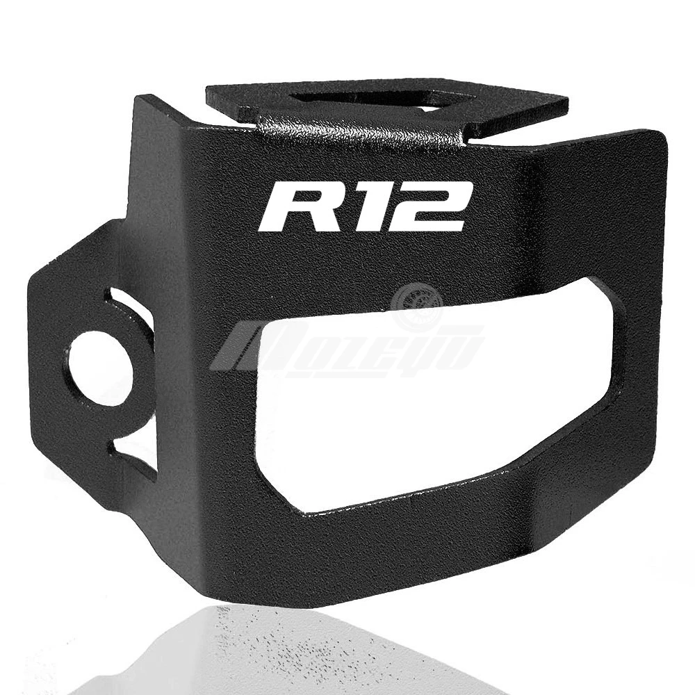 ل BMW R12 R 12 NineT R12S R 12S 2024 2025 2026 دراجة نارية الخلفية سائل الفرامل خزان حامي غطاء حماية غطاء الملحقات