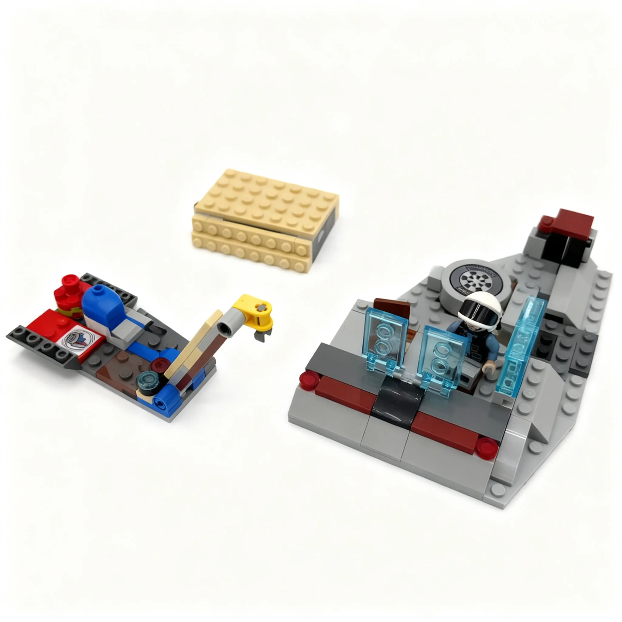 703pcs MOC Star Battle Smart B-Wing & Rebel Control Center Alternate Model Building Blocks Christmas Gift Architecture Toy 3D