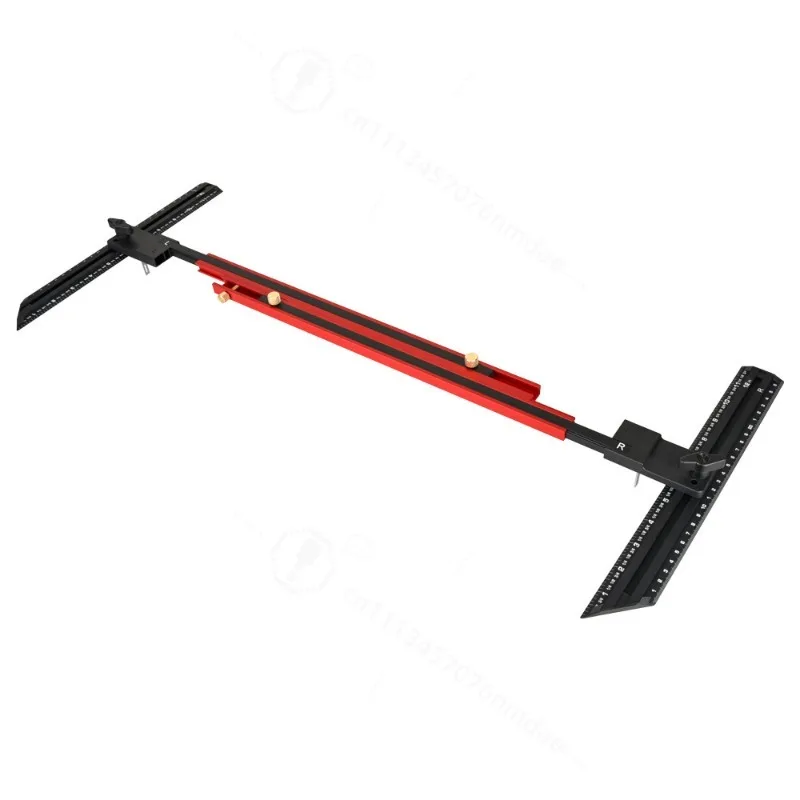 Aluminum Alloy Stair Ruler Measuring Ruler Stair Template Tool Fixture Tool Stair Tread