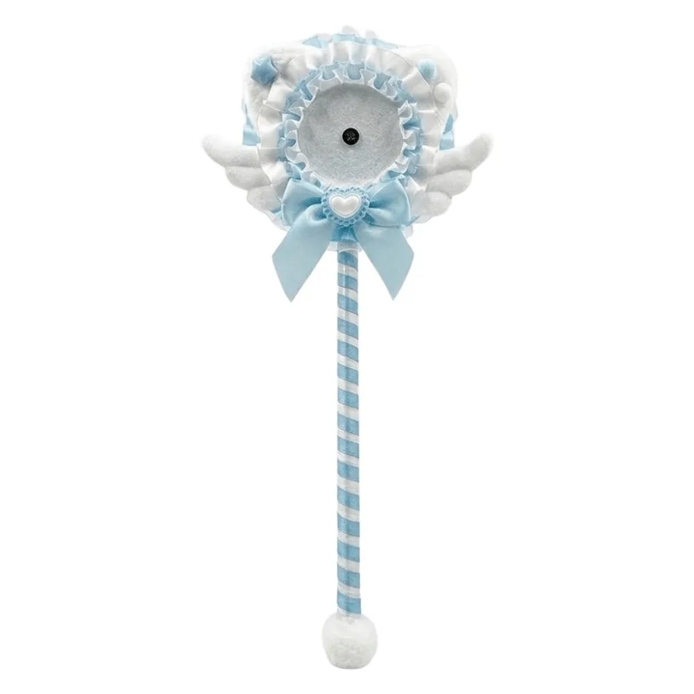 Cat Ears Magnetic Anime Badge Holder Stars Love Heart Badge Magic Wand Bow Exquisite Badge Display Stick 58mm Badge Display