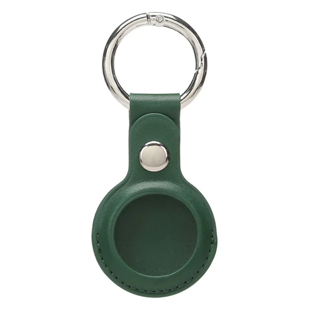 PU lederen tas voor Apple Airtag beschermhoes voor Apple Locator Tracker Anti Lost Device sleutelhanger Tracker accessoires