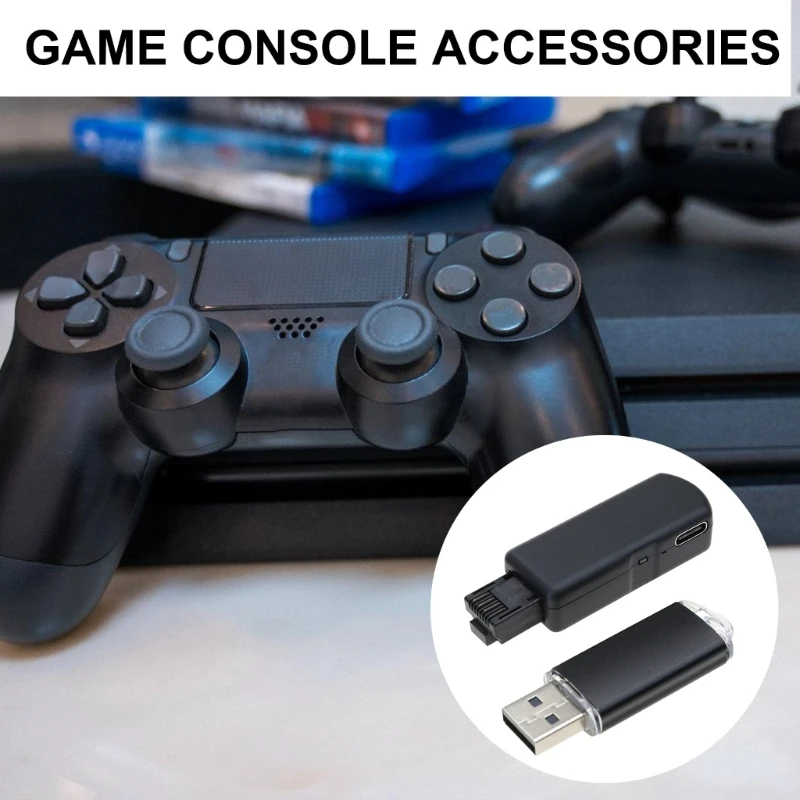 System Upgrade Tool Set with USB Adapter & Data Cable and Ethernet Cable for P4 Consoles 9.0 11.0 Easy Installation