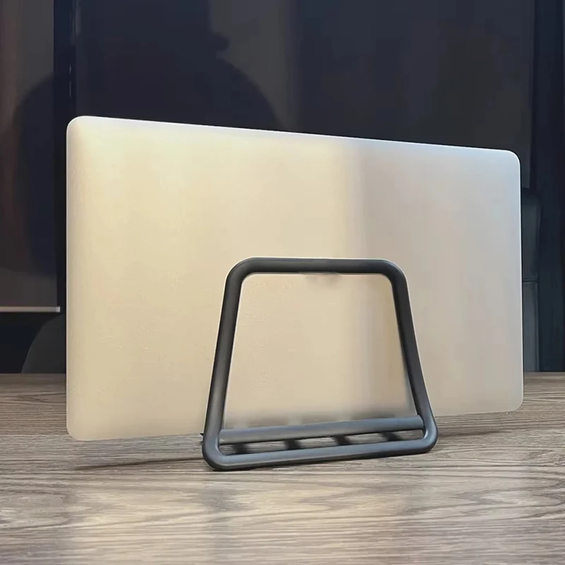Vertical Laptop Stand Non Slip PC Laptop Desktop Stand Notebook Dock Storage Holder For Macbook Air Pro iPad Lenovo Dell HP ASUS