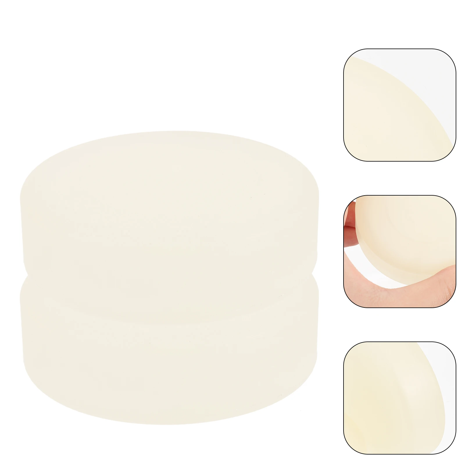 Puck de hóquei no gelo para treinamento, 2 peças, material de pvc, dureza planética, superfície lisa, acessórios de equipamentos esportivos para iniciantes