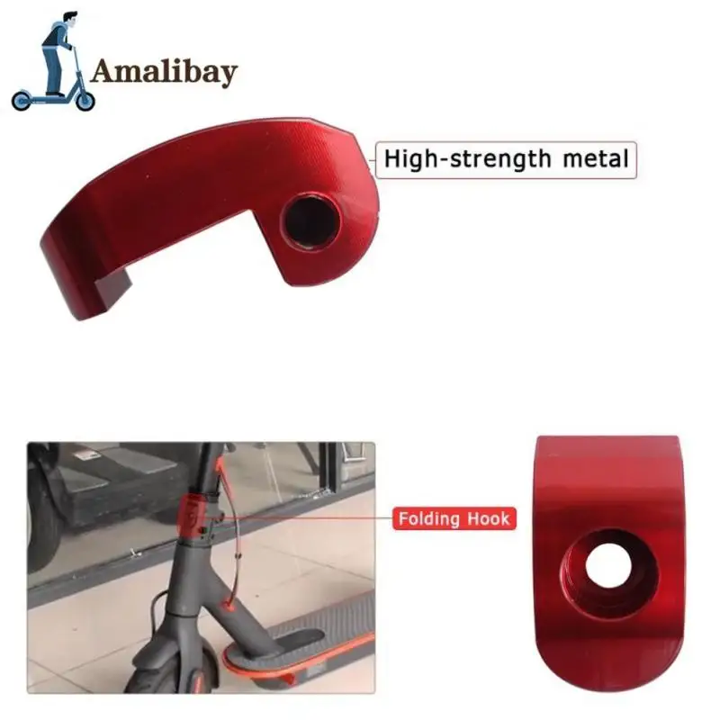 Reinforced Folding Hook for Xiaomi M365 1S Pro Electric Scooter Replacement Reinforced Folding Lock Buckle Hinge Sturdy Alloy