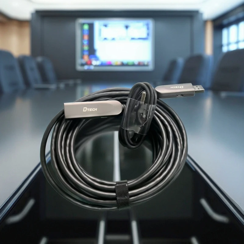 DTECH DT-2316 ذكر إلى أنثى كابل الألياف الضوئية USB3.0 AM إلى USB AF نقل البيانات تمديد كابل 5 متر 15 متر 50 متر