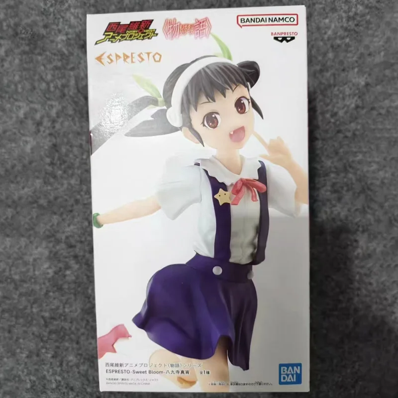 Oryginalna figurka anime Banpresto Tsukimonogatari ESPRESTO Sweet Bloom Ononoki Yotsugi, model dekoracyjny, zabawka, 23 cm, dostępna od ręki.