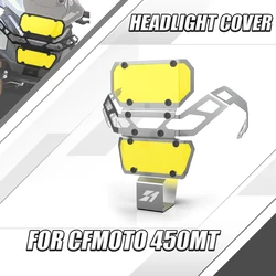 For CFMOTO 450MT 450 MT 450 2024 2025 Motorcycle Accessories Headlight Grille Guard Cover Protector Protection Lamp Grille Cover