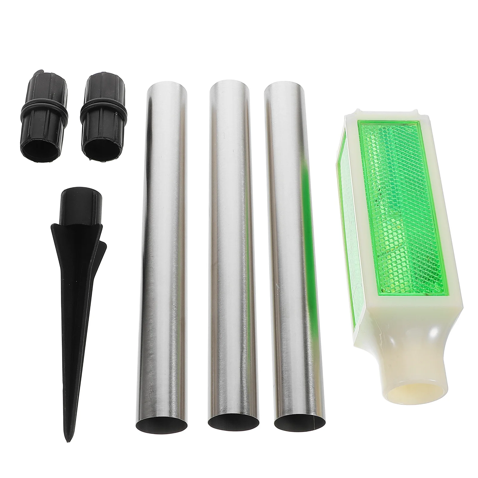 Außenleuchten Solar Hoflampe Garten Landschaft Rasen Pfahl Auffahrt Marker