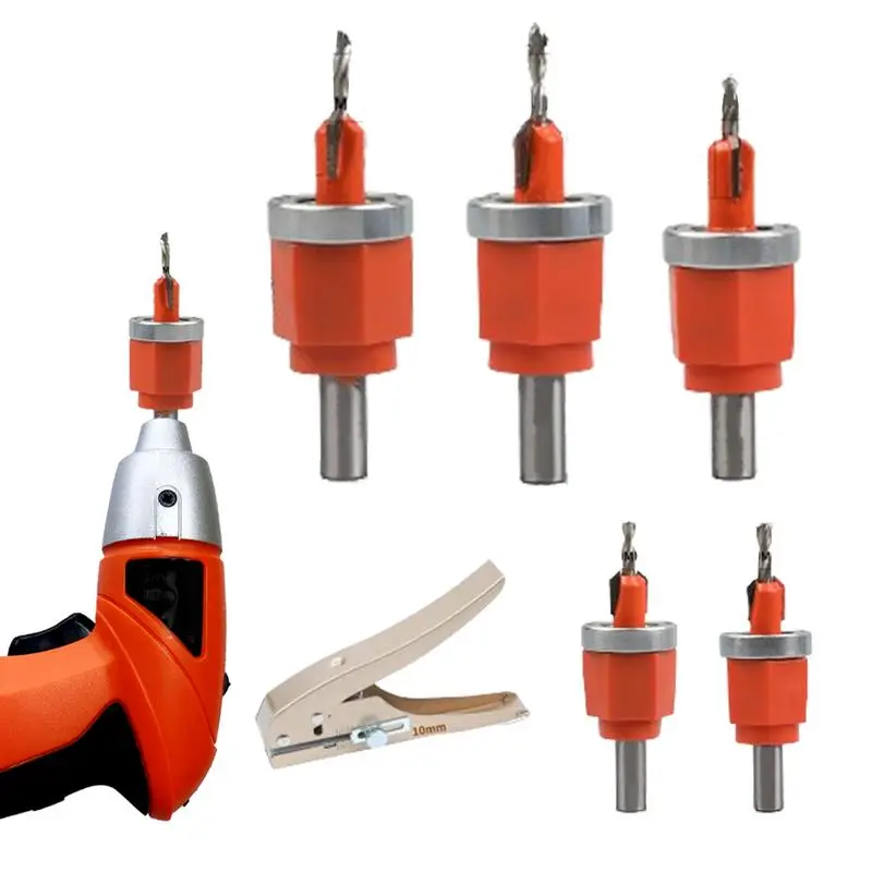 

Countersink Drill Bits For Wood Adjustable Counterbore Drill Bit Woodworking Drill Bit Hole Drilling Opening Tools Countersink