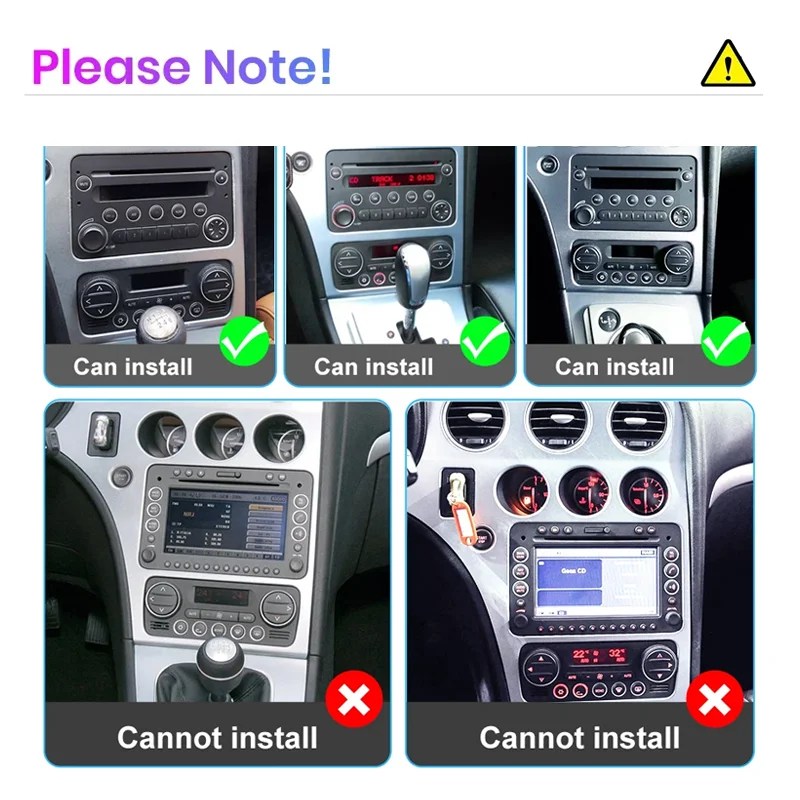 Radio de coche Junsun de 7' con CarPlay inalámbrico y Android Auto para Alfa Romeo 159 Brera Spire Sportwa, sistema multimedia inalámbrico Apple CarPlay, sistemas inteligentes, pantalla táctil IPS, reproductor de video estéreo, unidad principal de autorradio 2 Din, navegación, BT, GPS, 4G, WIFI, FM, AM, DSP, RDS, SWC. 3