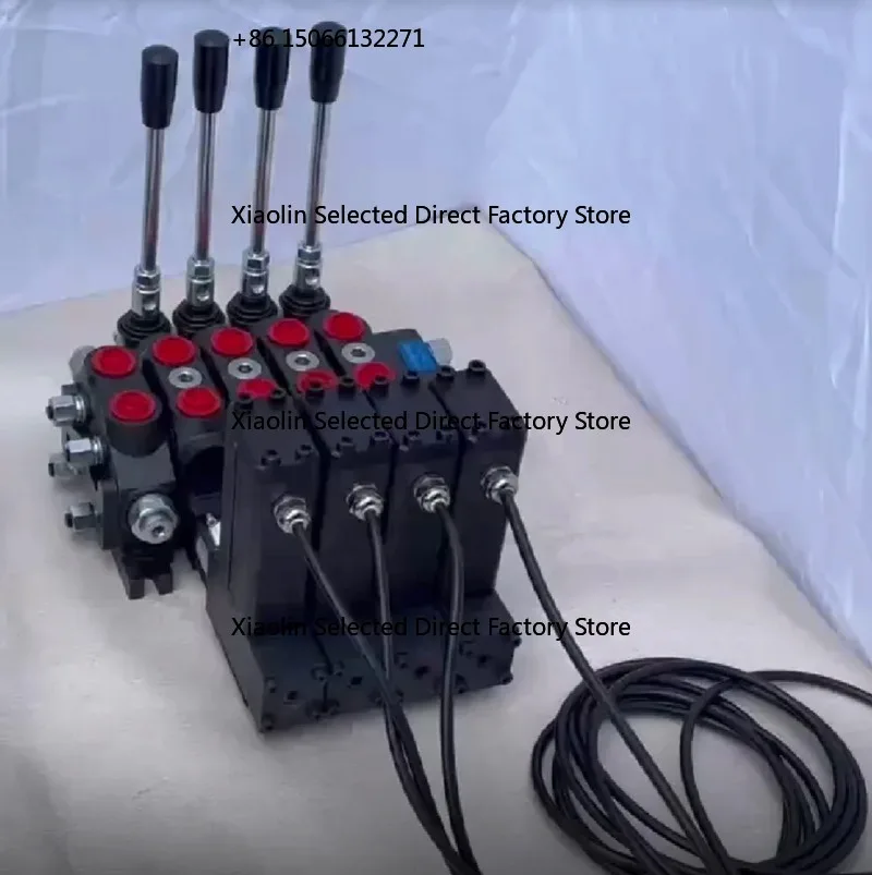 Hydraulic Cylinder for Construction Equipment 12V/24V Engine with 4 Operating Levers Core Components including Motor