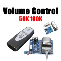 Volume control panel 50K 100K ALPS motor Potentiometer Remote Control Amplifier Volume for Preamp Power AMP Headphone Audio