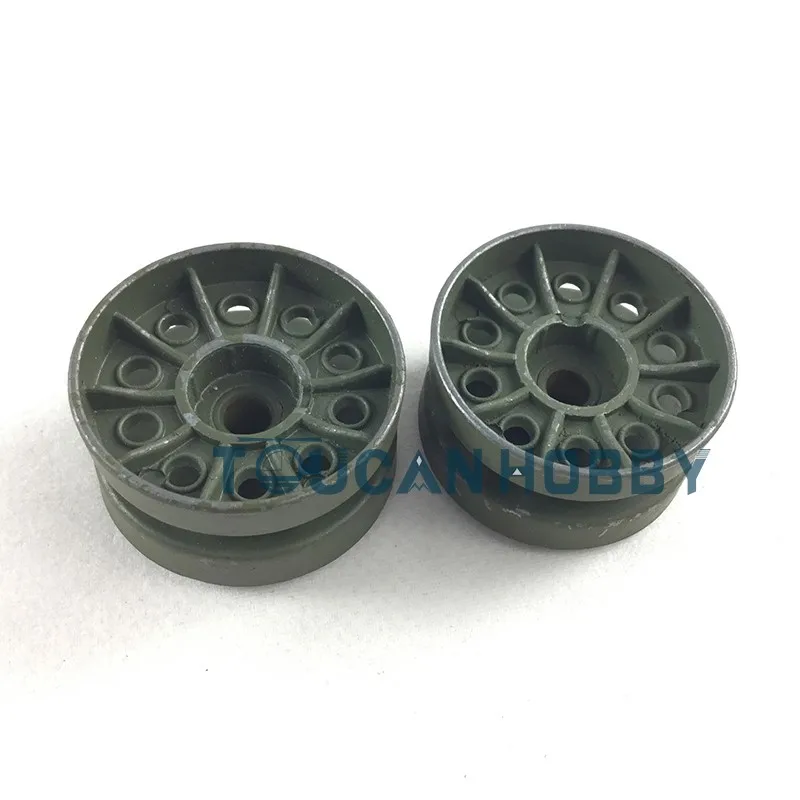 

Heng Long One Pair Metal Idler Wheels Accessory 1/16 Scale Russian T34-85 RC Tank 3909 TOUCAN RC HOBBY TH00530