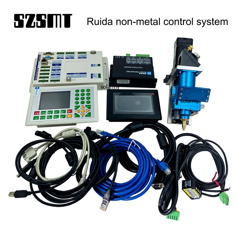 Ruida RDC6332NM LFS-ANM-T43-V2 Laser Head Full Set Non-Metal Auto Focus Control System For CO2 Laser Engraving & Cutting Machine
