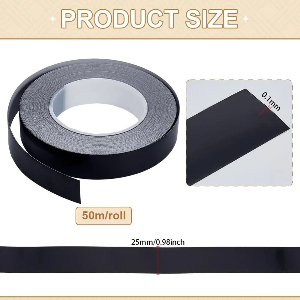 PET LED Light Blocking Sticker Rolls LED Covers Blackout High Temperature Masking Tape for Routers Electronics Black 25x0.1mm