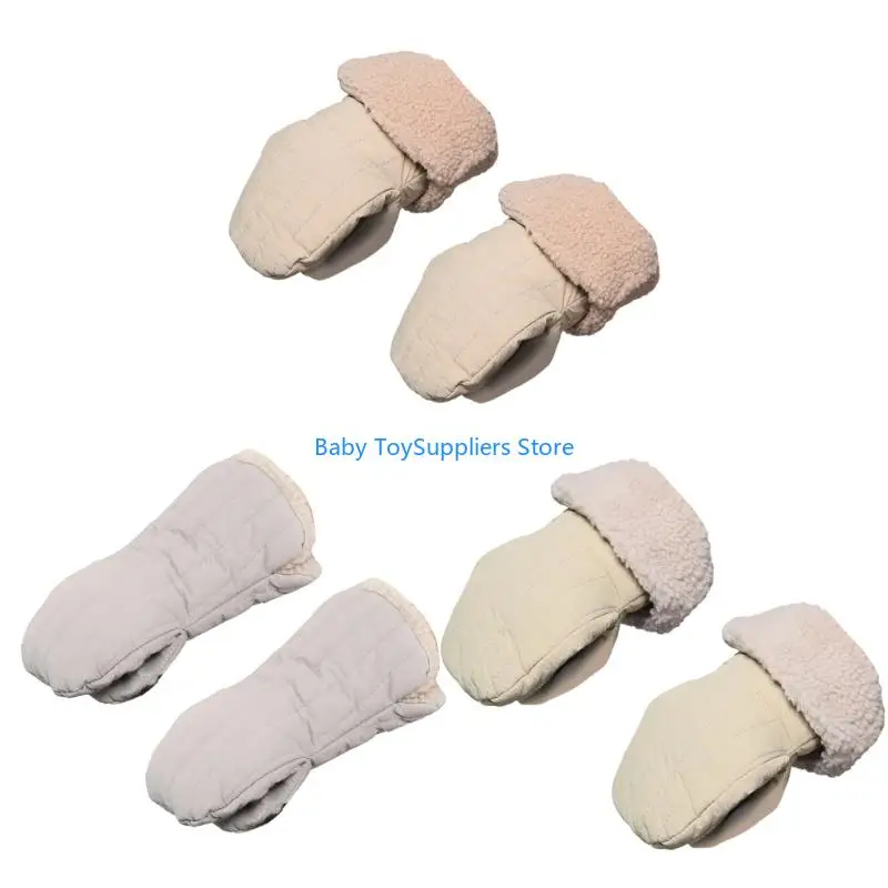 

R1WF Universal Push Hand Protectors Insulated Strollers Gloves Present For Parents