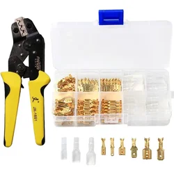 Terminal Crimping Pliers Wire Crimping Tools Electronics Pressing Connector Terminals Ratchet Crimping Tool SNA-48B(0.25-2.5mm²)