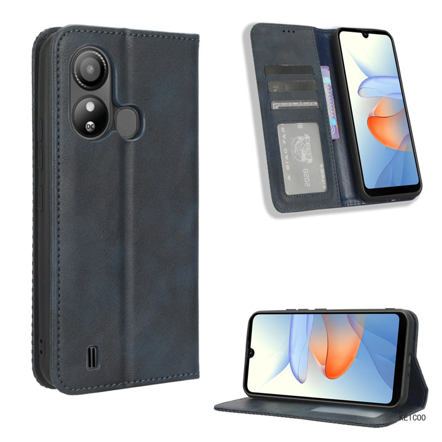 Anti-fall Magnetic Capas for ZTE Blade L220 V40S A32 A72 A52 V30 A31 Axeo40 Pro 40 Nubia Z50 Ultra NX712J Etui Shockproof Coque