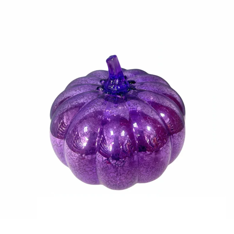 

Pumpkin lanterns Halloween decorations gradually change color luminous glass pumpkin props decorations