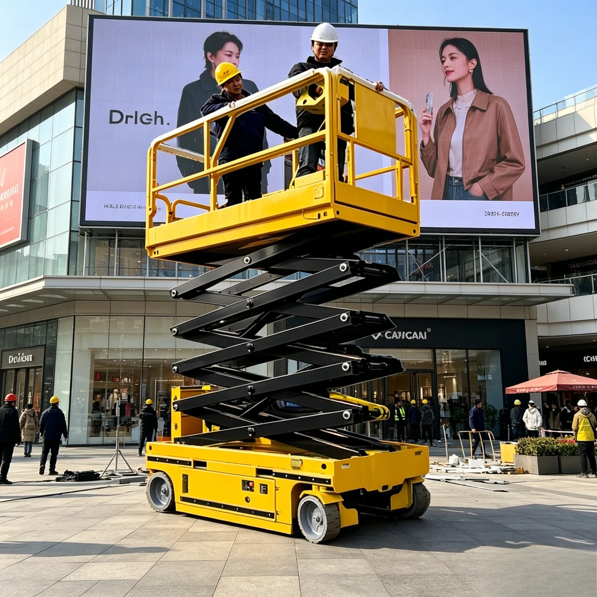 Scissor Lift Platform for Heavy Duty Lift Table High Quality Hydraulic Vertical Electric Fixed Scissor Cargo Lift customized