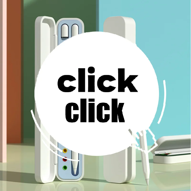 

Портативный чехол для Apple Pencil 2 1, чехол для хранения, держатель для ручек, чехол для стилуса для Apple iPad Pencil 1, 2-го поколения, пластиковые чехлы