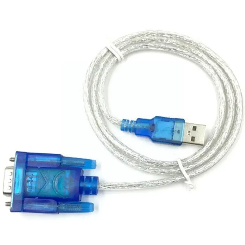 100cm High Quality Usb 2.0 To Serial Rs-232 Db9 9pin Chipset Adapter Ftdi Cable Win10 Support Rs232 Usb Converter A3c9