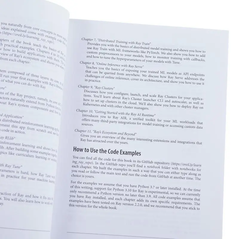 كتاب Learning Ray المرن الموزع Python لآلة التعلم ماكس Pumperla OReilly Media 9781098117221 #3