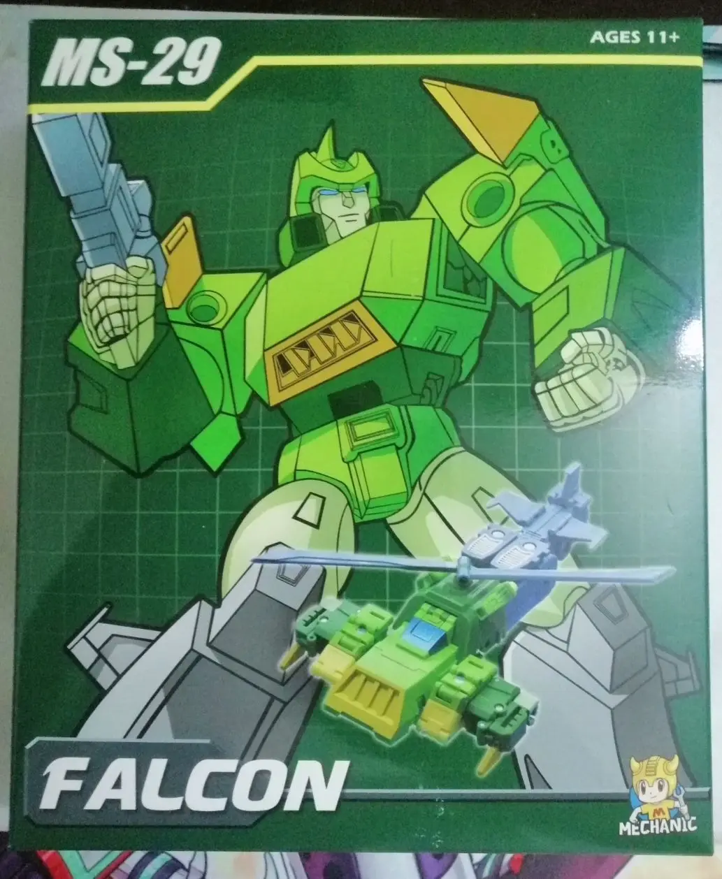 Auf Lager Neues MFT Transformation Toys MS-29 MS29 Springer Falcon Triple Cambiators Sammlerstück Geschenke Modell