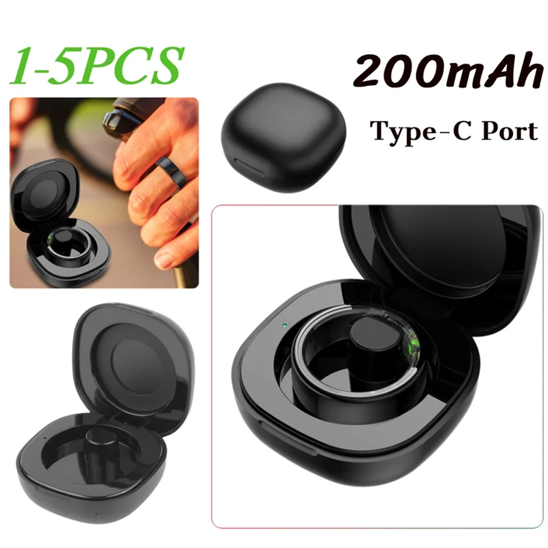 Y19A 200Mah Smart Ring Lade Fall Smart Ring Fall Ladegerät Für R Version Smart Ring