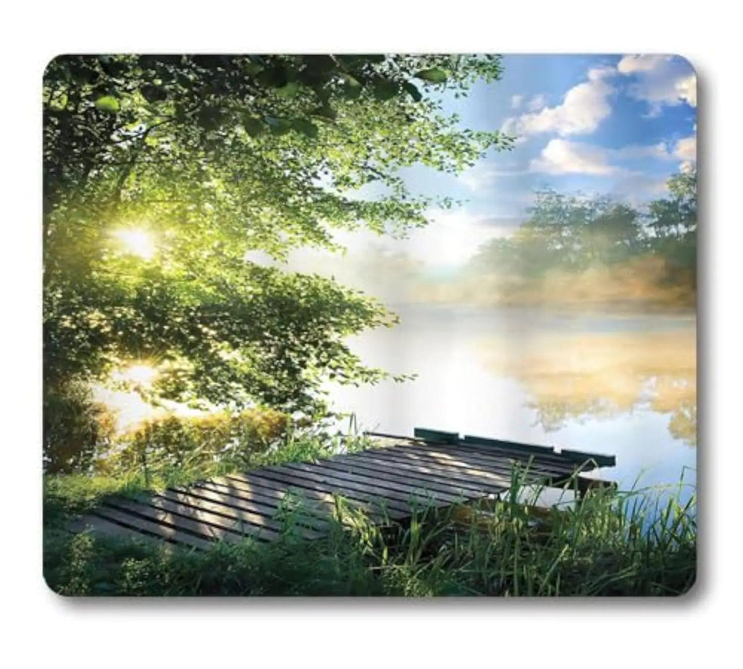 

High Quality Natural Scenery Printing Gaming Mousepad Gamer Mouse Mat Keyboard Mats Desk Pad Mousepads 22x18cm For Computer